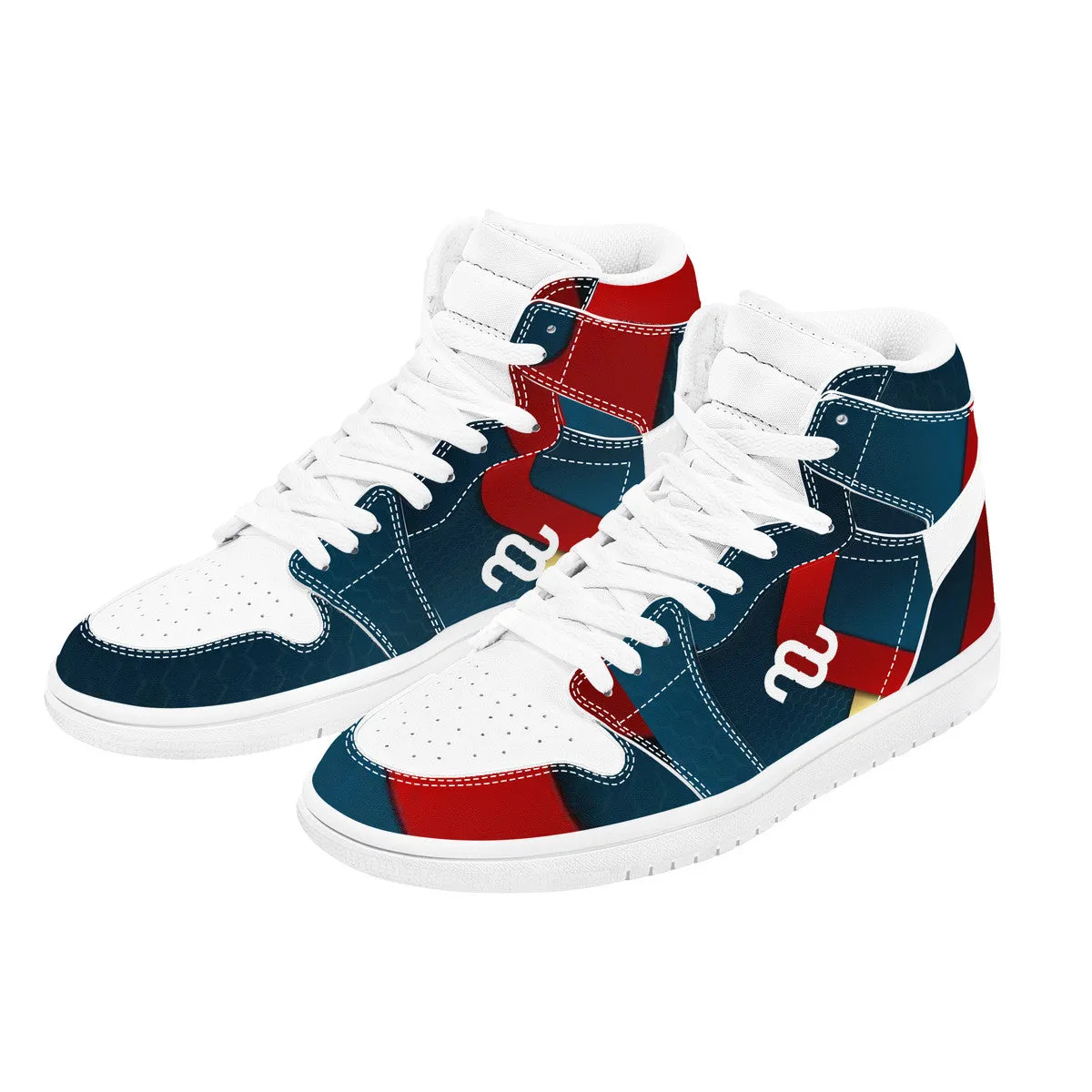 Synthetic Responsive Top Record-breaking sale Leather Money High Bushae Sneaker D17