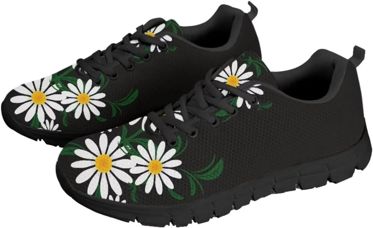 SYtrade Womens Slip On Running Shoes Lace-up Athletic Tennis Sneaker