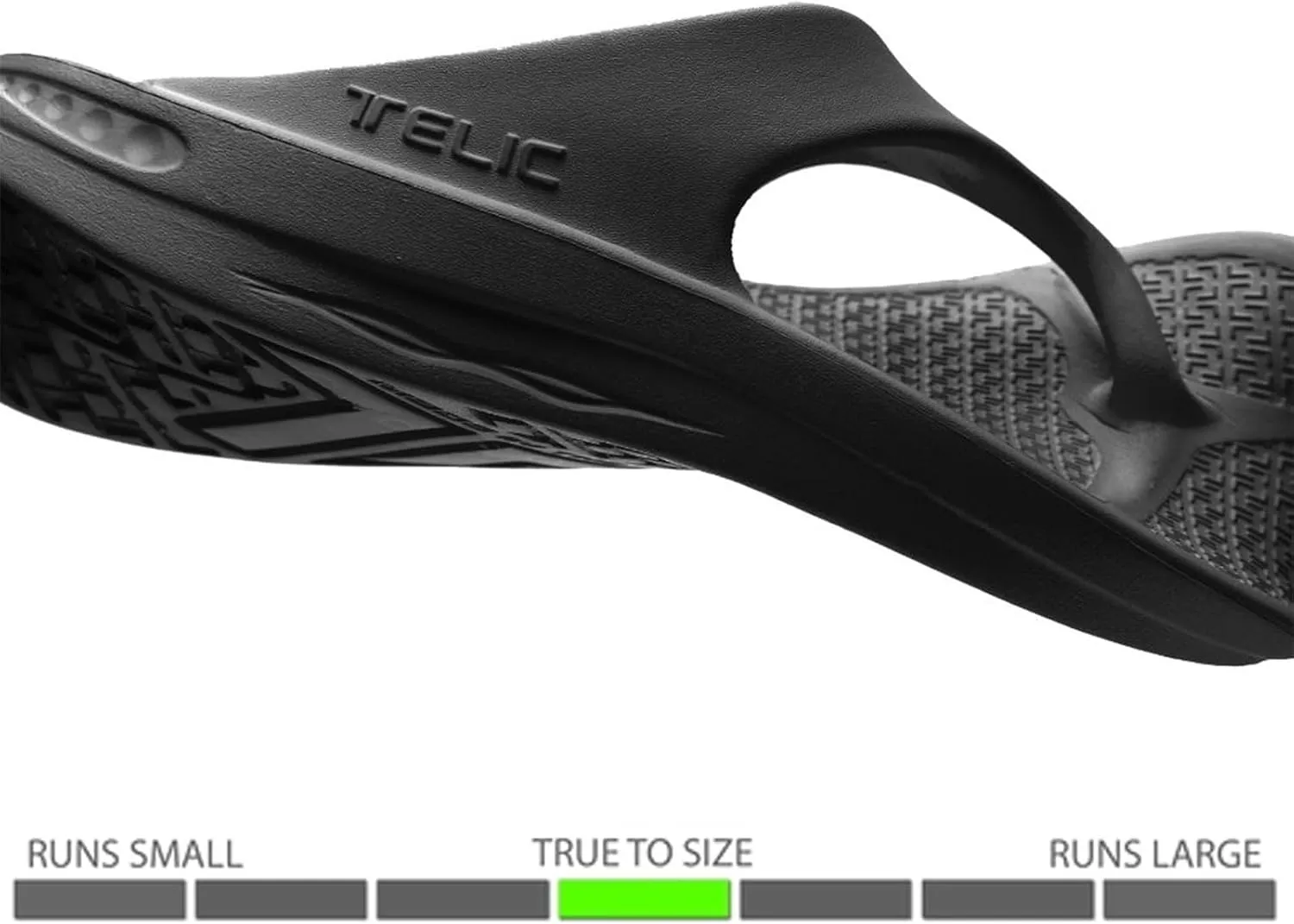 TELIC Unisex Energy Made in USA Pillow-Soft, Supportive, Lightweight, Waterproof Arch Support Flip Flops for Beach & Pool