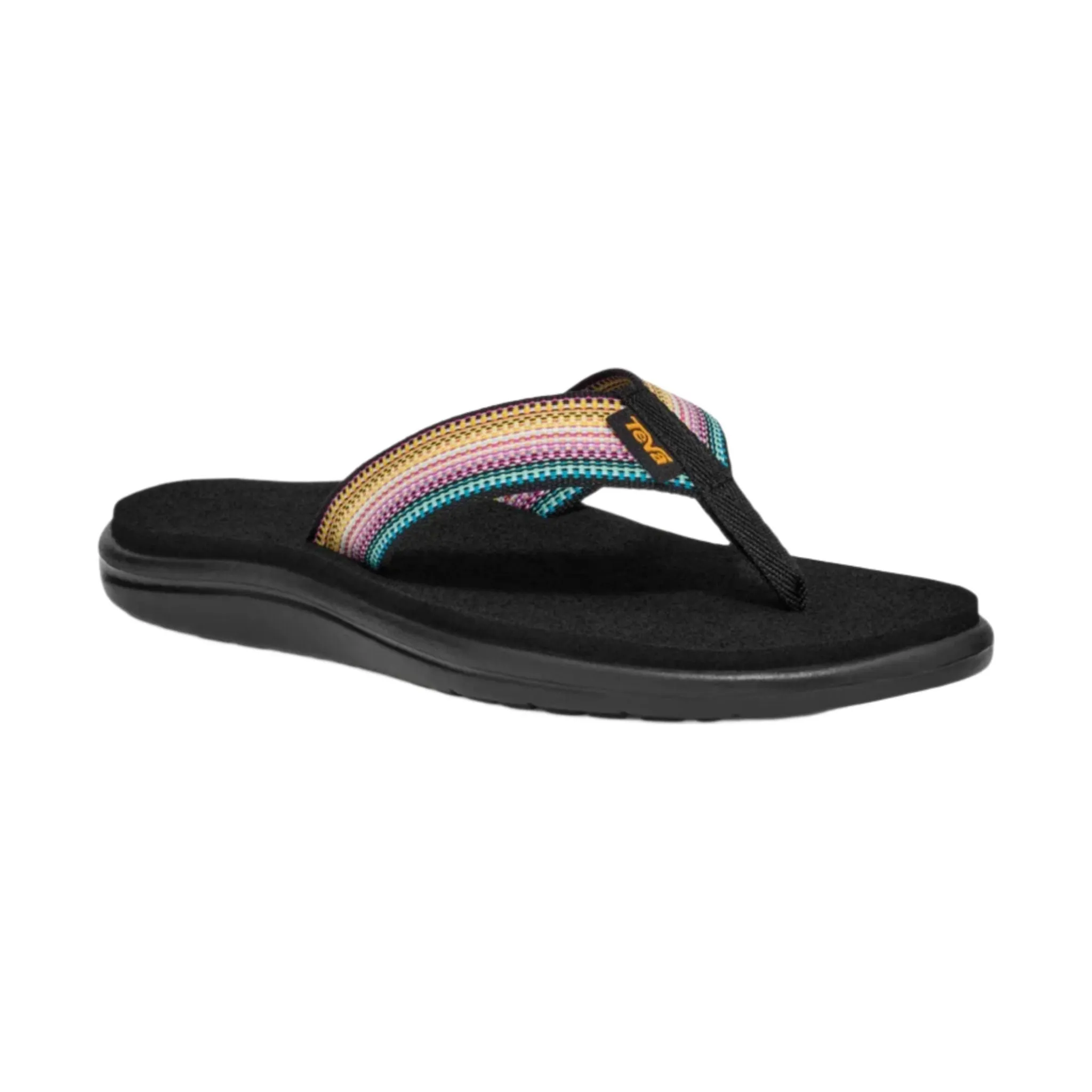 Teva Women's Voya Flip Flop - Antiguous Black Multi