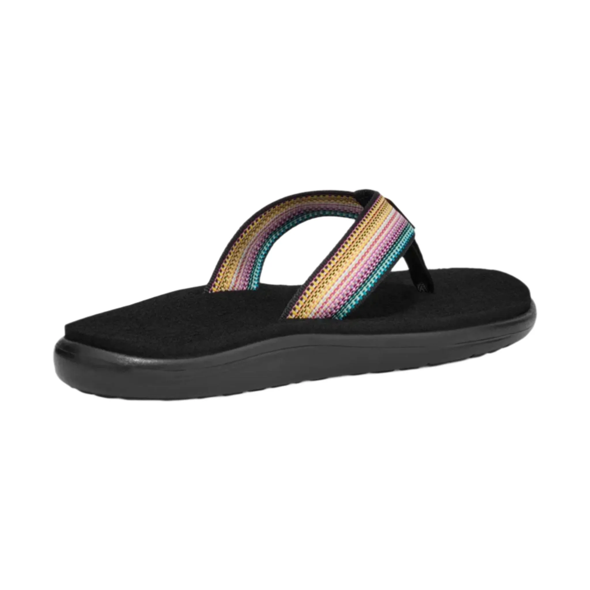 Teva Women's Voya Flip Flop - Antiguous Black Multi