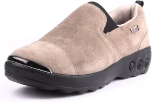 Therafit Samantha Women's Suede Slip On Casual Shoe - for Plantar Fasciitis/Foot Pain