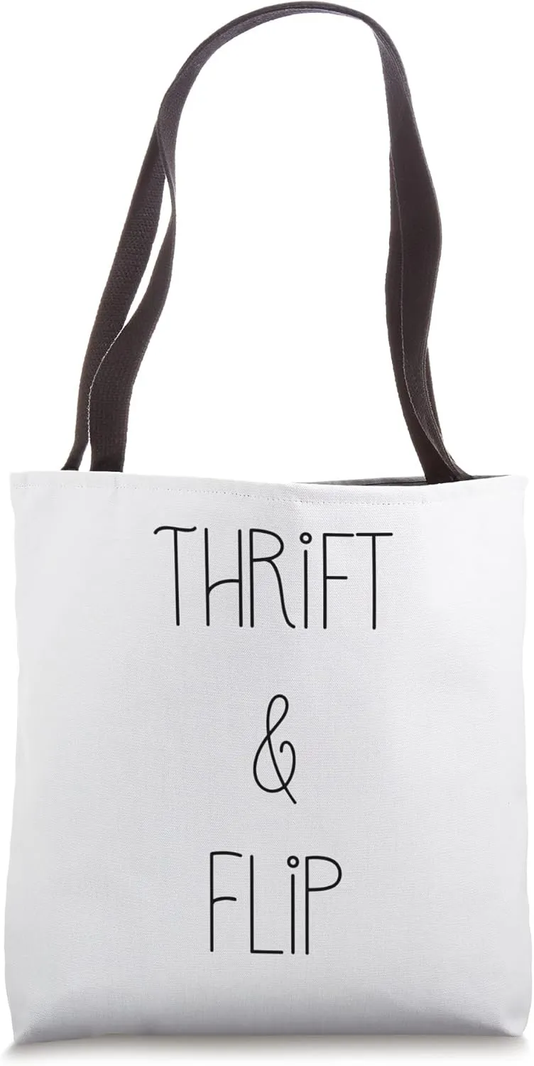 Thrift & Flip funny Thifting Tote Bag