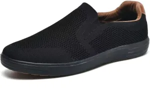 TIOSEBON Men's Mesh Slip on Walking Shoes-Comfortable Drving Loafer Fashion Sneaker