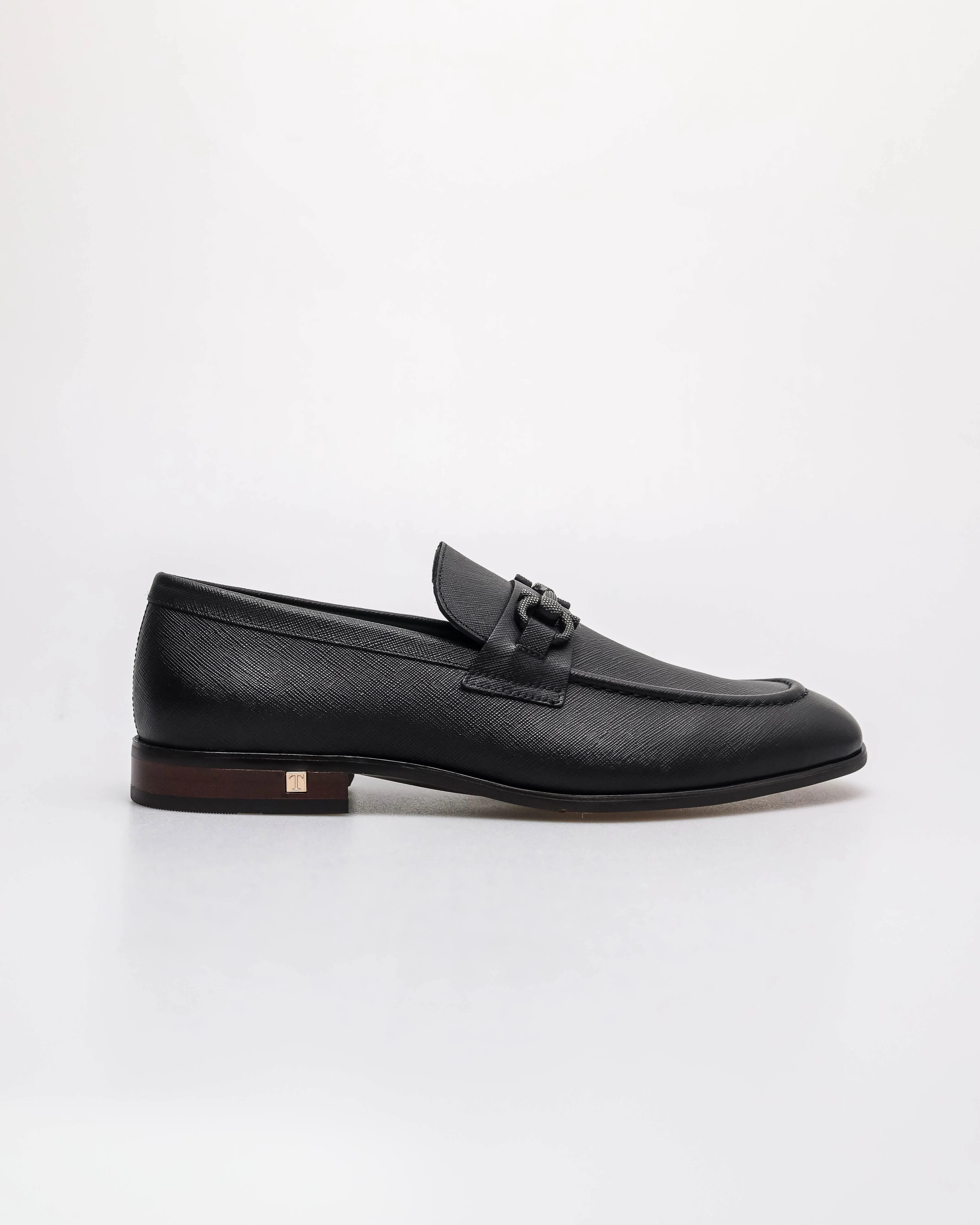 Tomaz F330 Men's Textured Horsebit Loafers