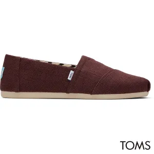 Toms Alpargata Burgundy USW5