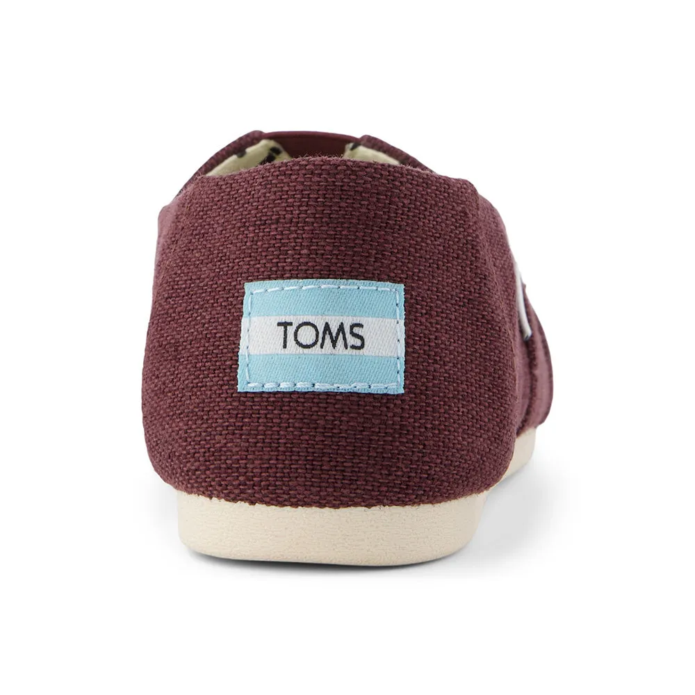 Toms Alpargata Burgundy USW5