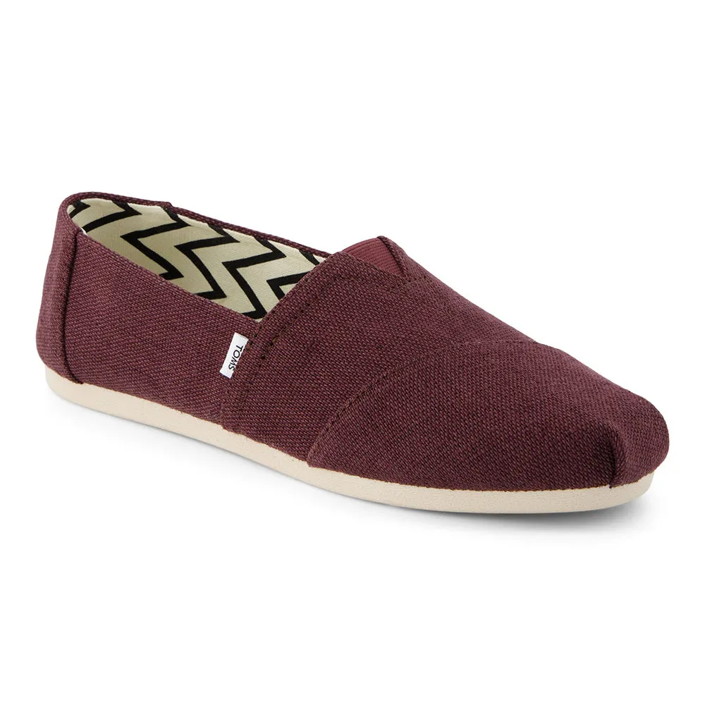 Toms Alpargata Burgundy USW5