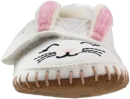 TOMS Infant Girls Crib Alpargata Slip On Flats Casual - White