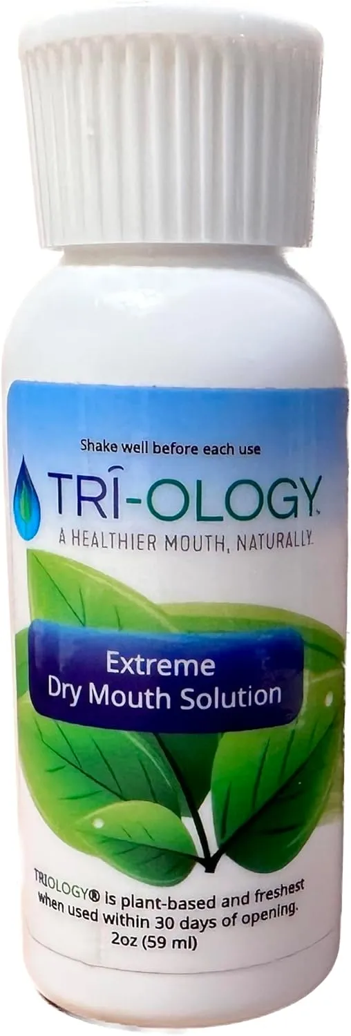 TRIOLOGY 2 oz. Extreme Dry Mouth Natural Solution - 2 Pack