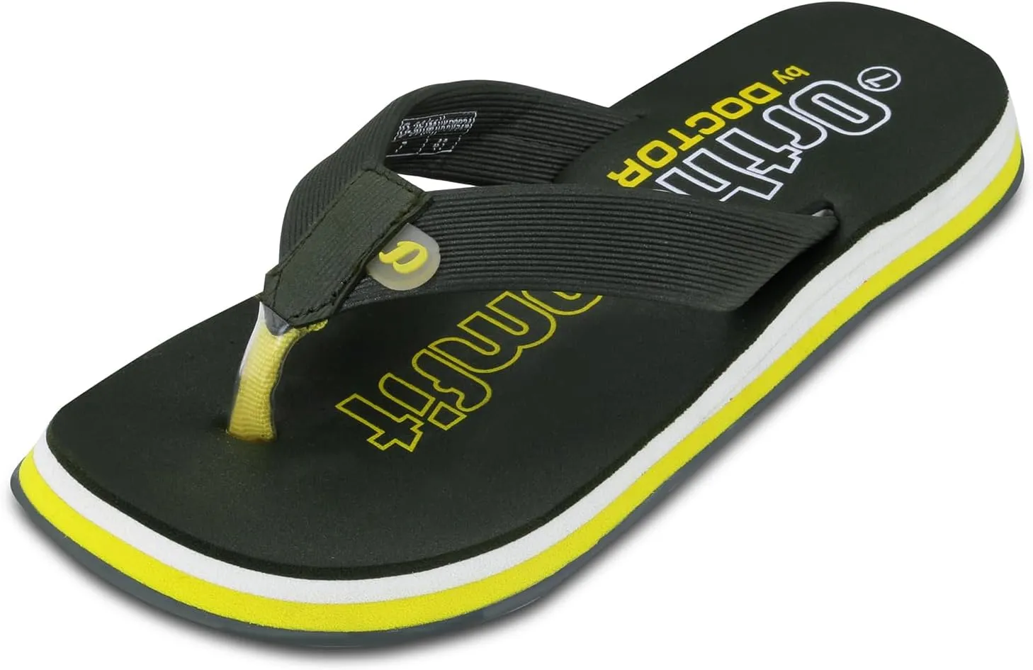 Ultra Cushion Slippers for Men's| Lightweight & Comfortable| Orthopedic & Diabetic| Casual & Stylish| Non-Slip Durable Mcr Dr Chappals & House Flip flops For Gent's & Boy’s D-36