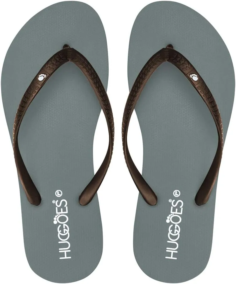 Ultra Soft Comfortable Natural Rubber Summer Beach Flip Flops For Women