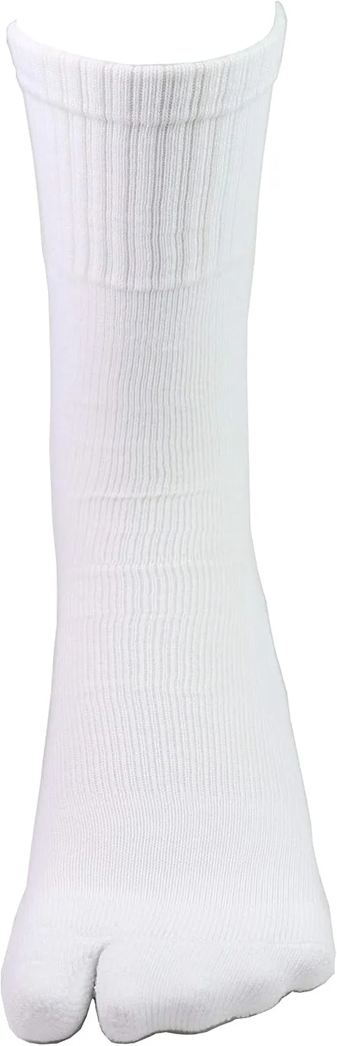 Unisex Arch Support Flip Flop Socks, 3 Pairs with Toe Tabi