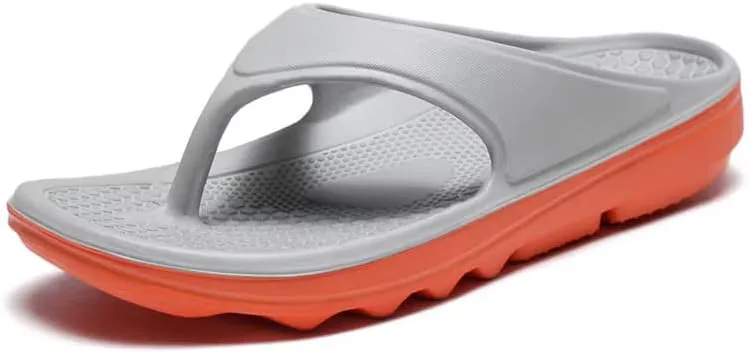 Unisex Comfort Flip Flops – Lightweight Arch Support Sandals for Men & Women | Waterproof Non-Slip EVA Slides for Beach, Pool, Shower & Casual Wear