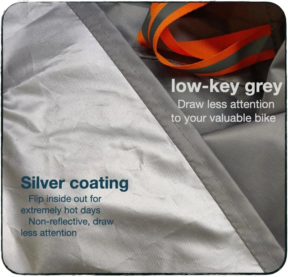 Urby Heavy Duty Bicycle Covers Outdoor Storage Waterproof And Heat Resistant. Ideal For Electric Bike As Ebike Battery Cover Or Rain Cover. Comes With Large Mesh Bag For Easy Traveling (29''/Large)