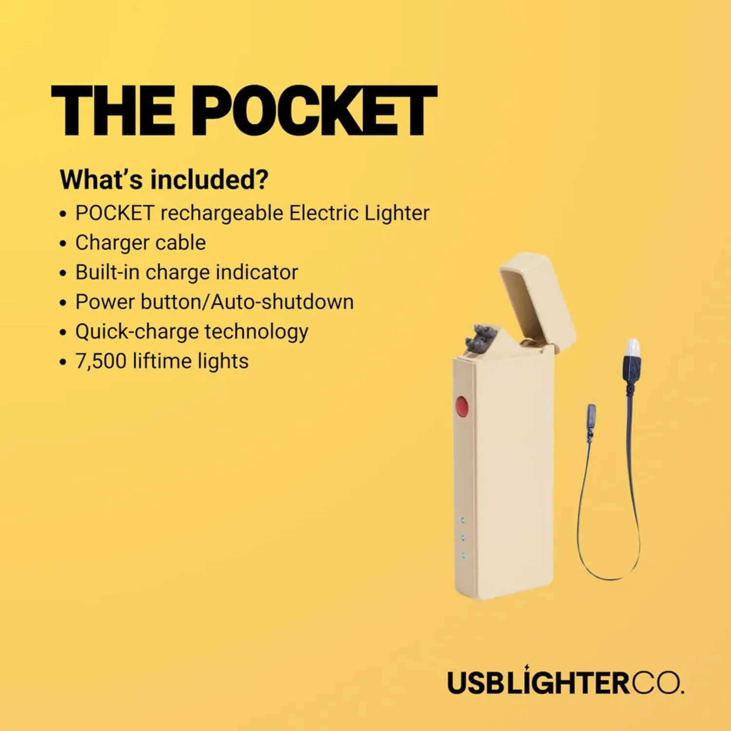 USB Lighter Co. Pocket Electric Dual Arc Windproof Flameless USB Rechargeable Lighter Portable for Candle Camping BBQ Grill Gift Outdoors (Purple)