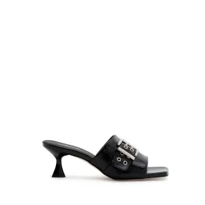 VALENTINO Mule con fibbia Black