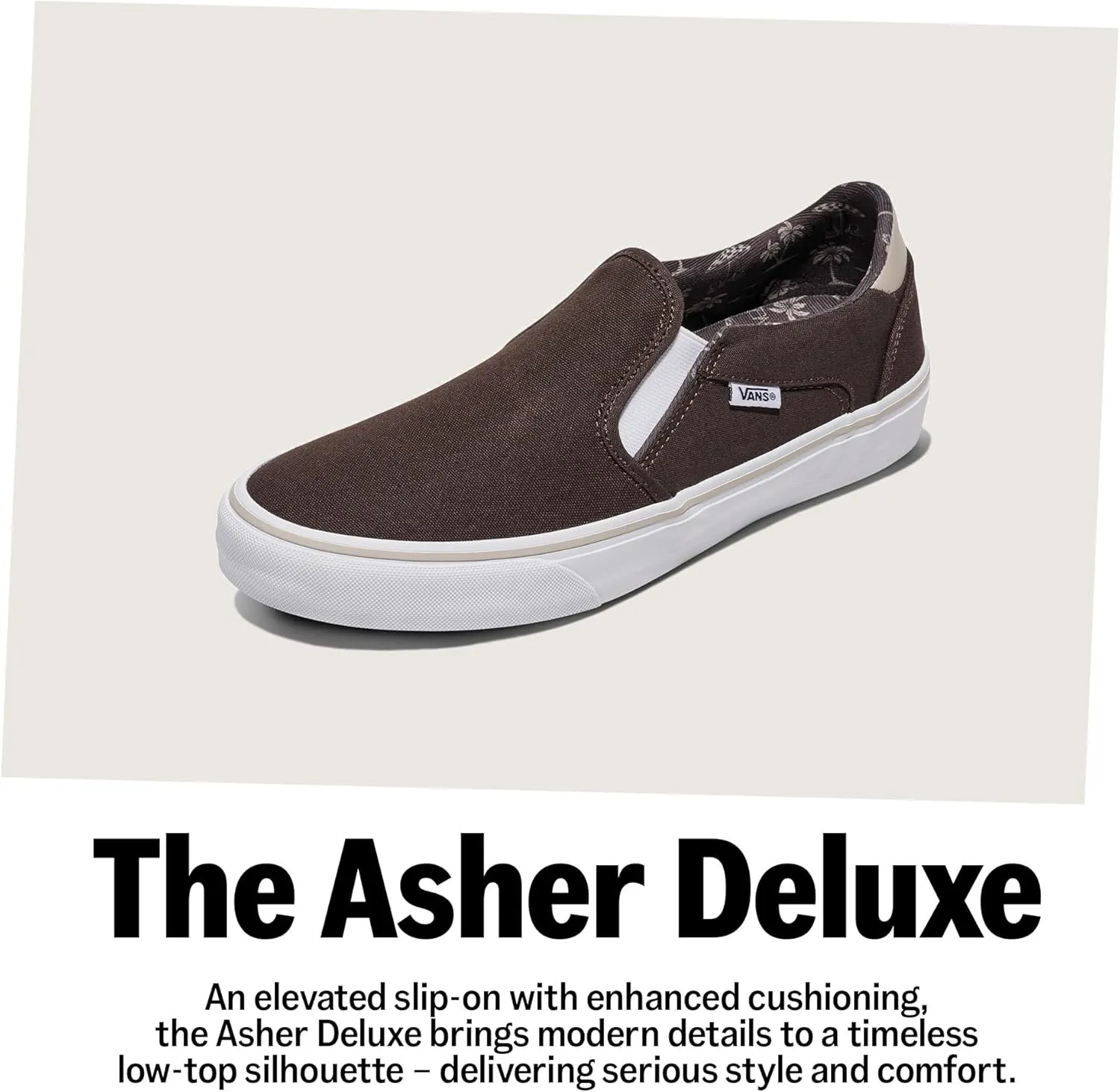 Vans Women's Asher Deluxe Slip-On Shoe
