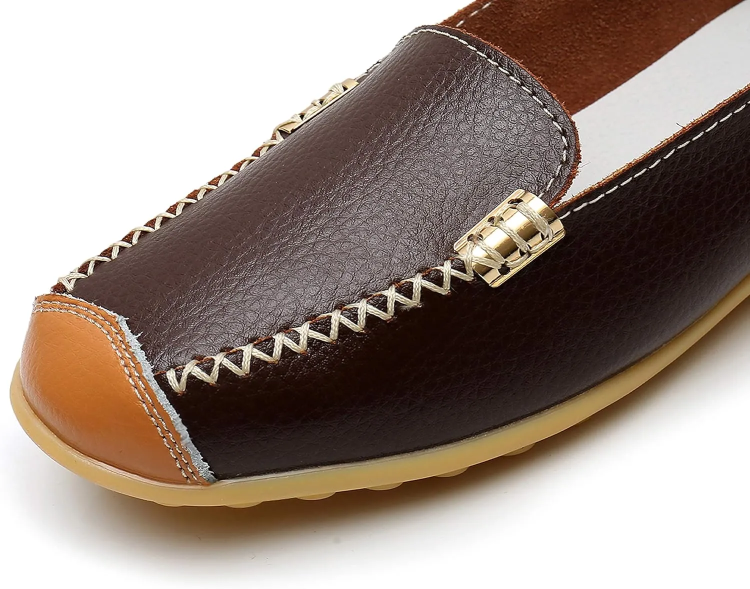 VenusCelia Women's Comfort Walking on Clouds Flat Loafer