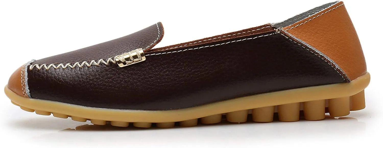 VenusCelia Women's Comfort Walking on Clouds Flat Loafer