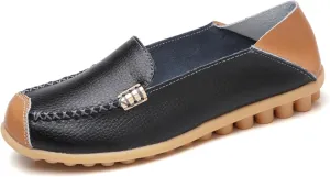 VenusCelia Women's Comfort Walking on Clouds Flat Loafer