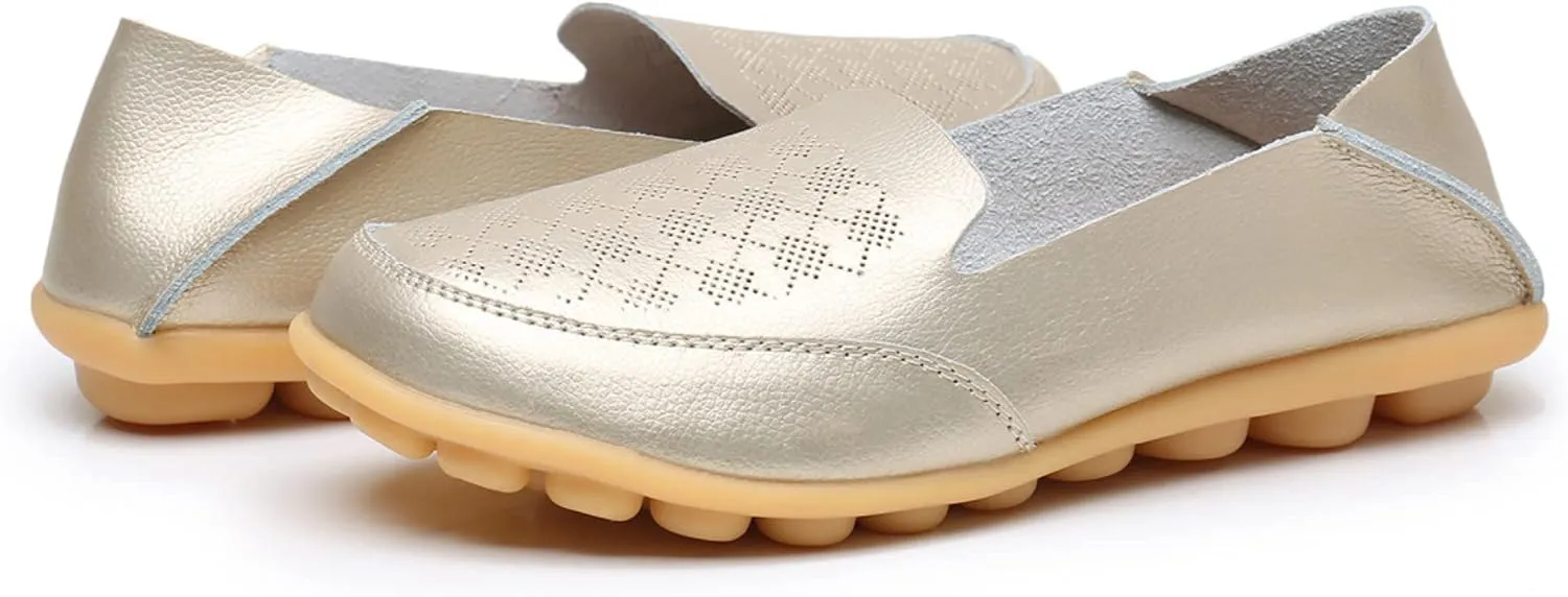 VenusCelia Women's Thawed Comfort Walking Flat Loafer