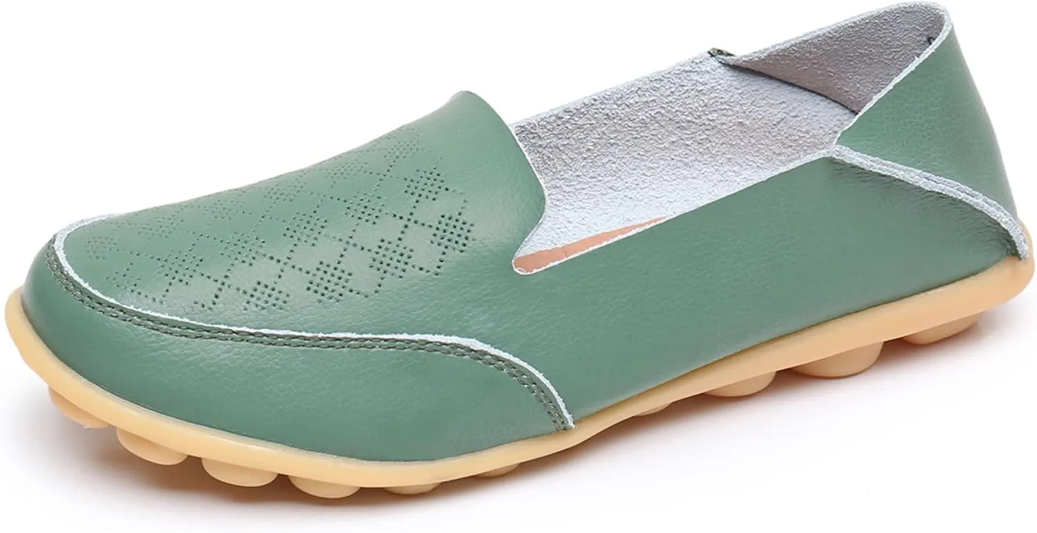 VenusCelia Women's Thawed Comfort Walking Flat Loafer
