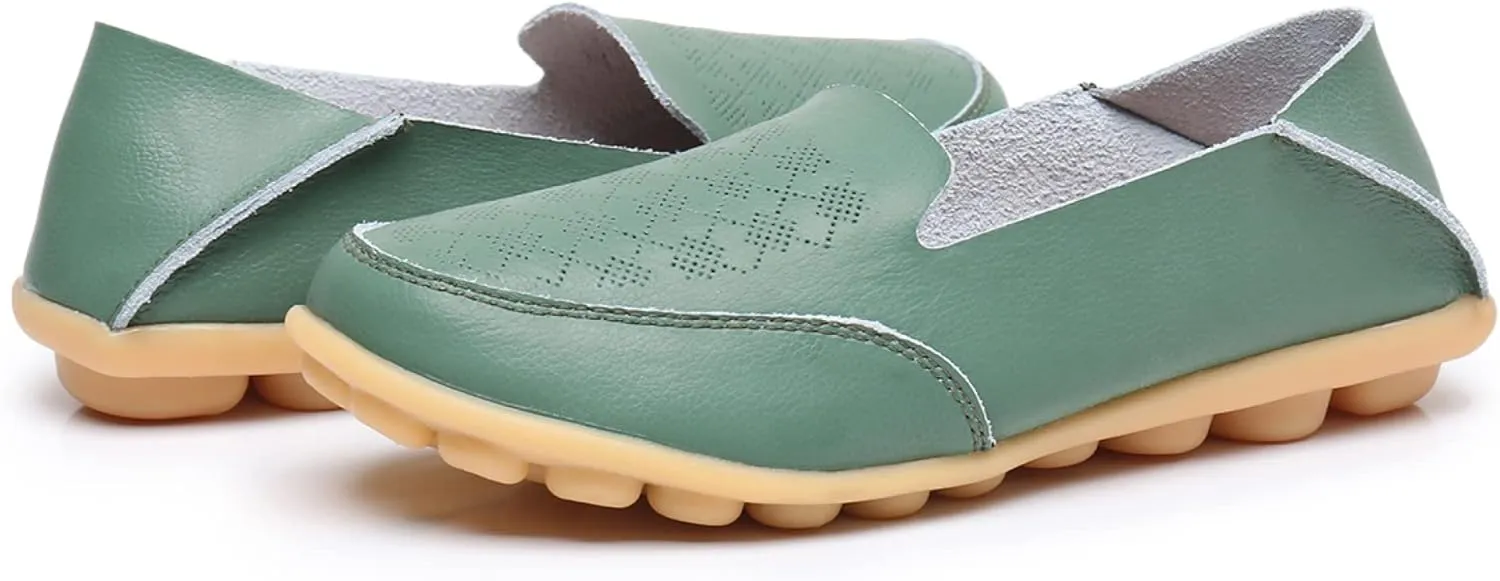 VenusCelia Women's Thawed Comfort Walking Flat Loafer
