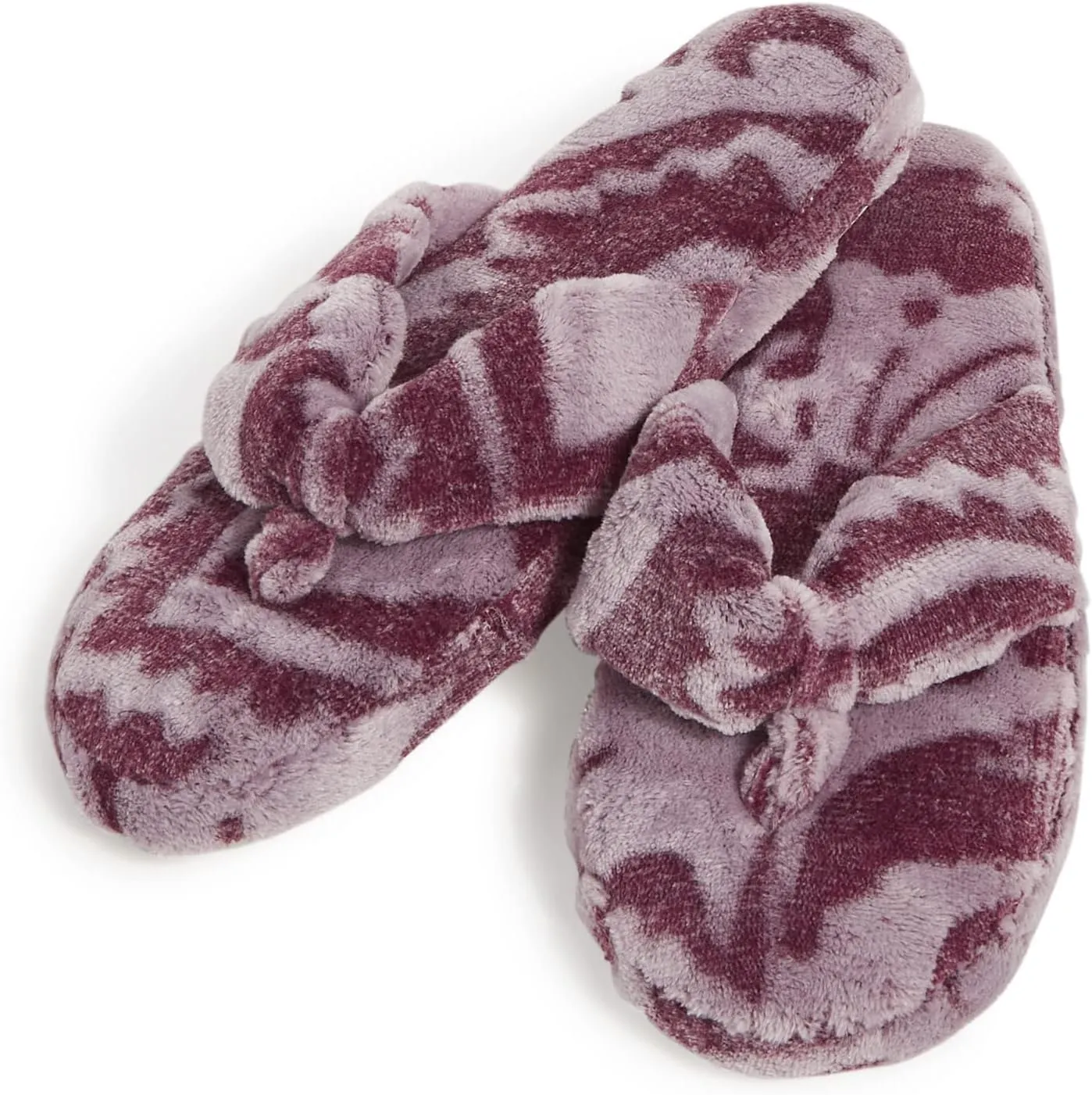 Vera Bradley Women's Fleece Flip Flop Slippers