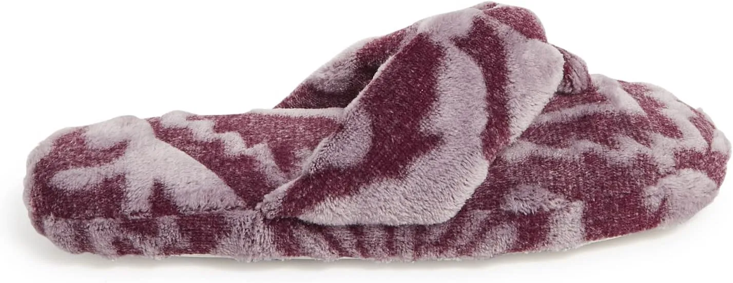 Vera Bradley Women's Fleece Flip Flop Slippers