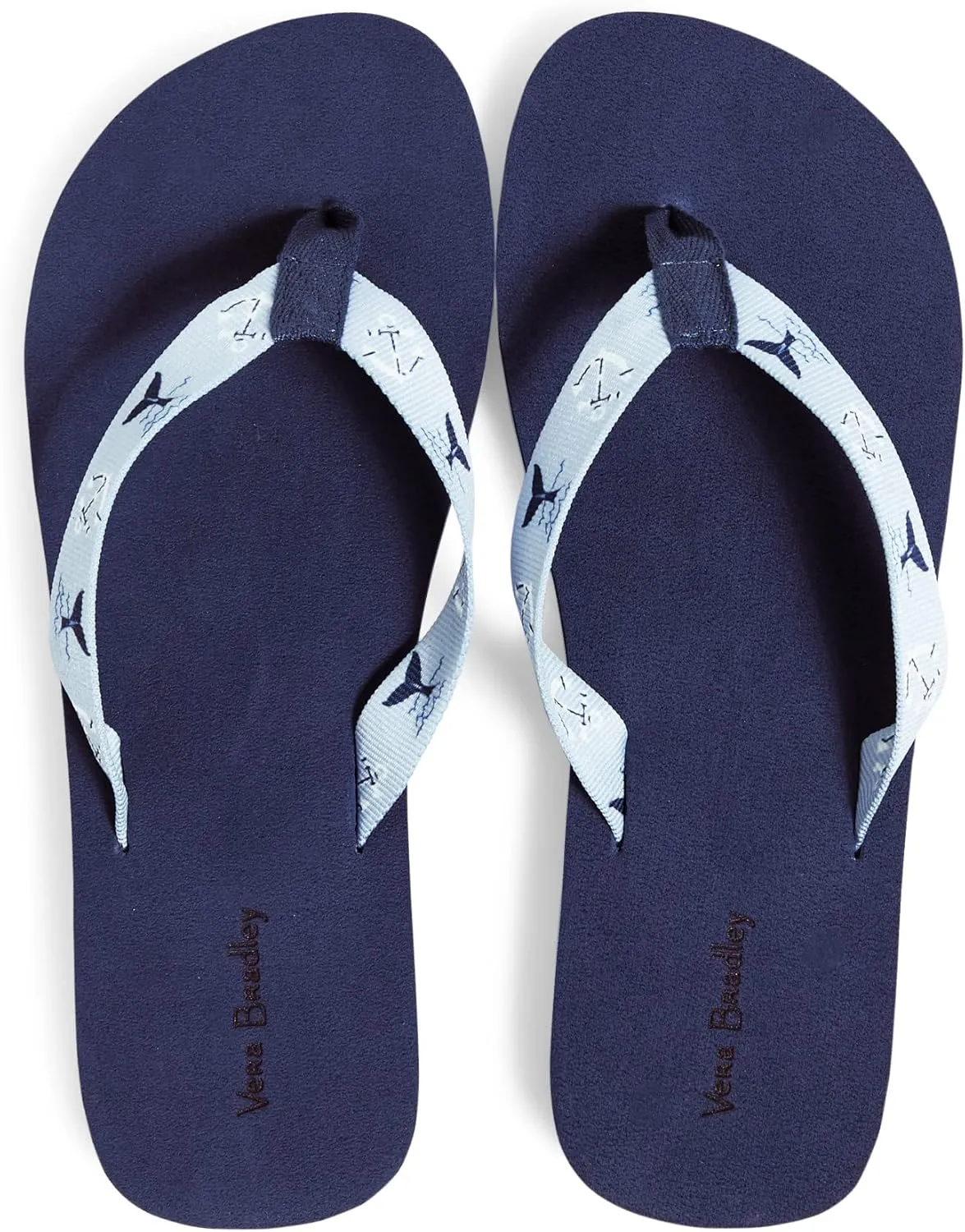 Vera Bradley Women's Webbing Strap Flip Flops