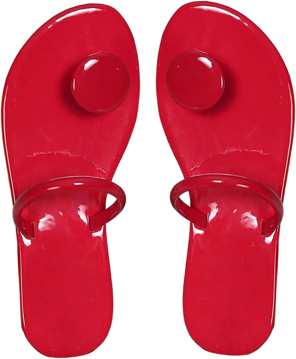 Verdusa Women's Dressy Flat Sandals Flip Flop Casual Summer Thong Beach Sandal