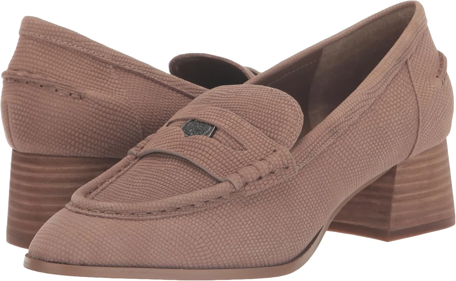 Vince Camuto Women's Carissla Block Heel Loafer Flat