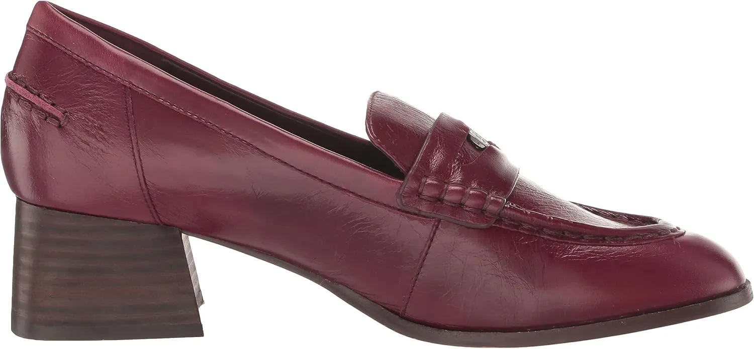 Vince Camuto Women's Carissla Block Heel Loafer Flat