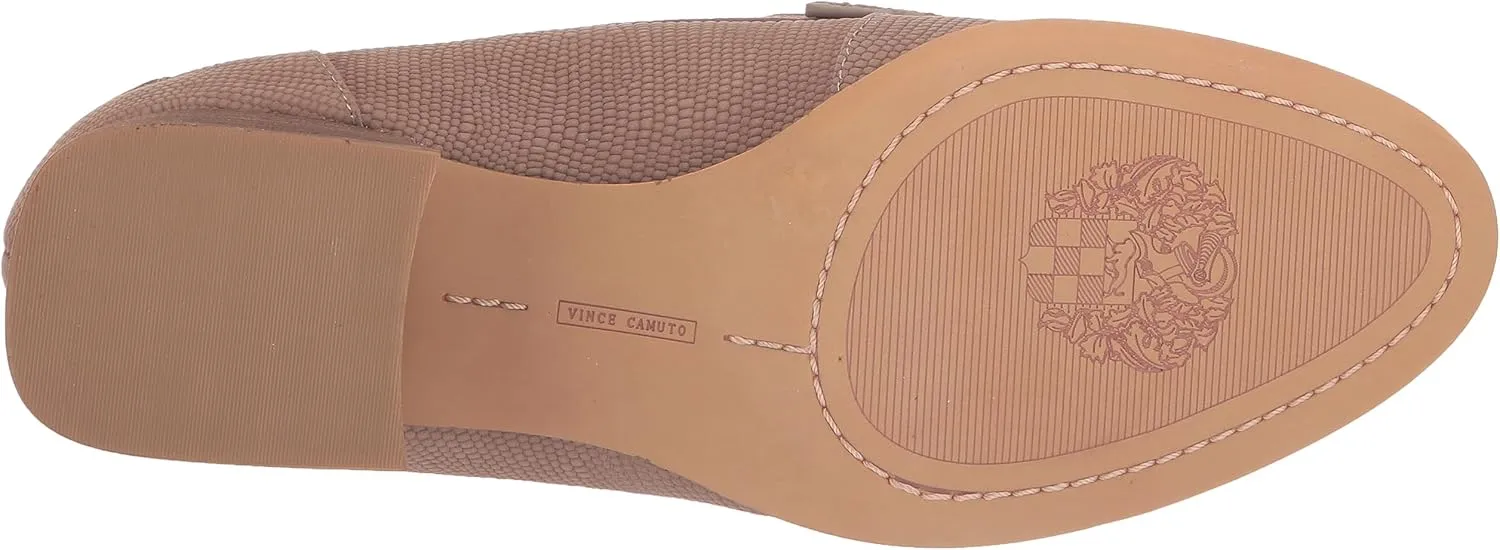 Vince Camuto Women's Carissla Block Heel Loafer Flat