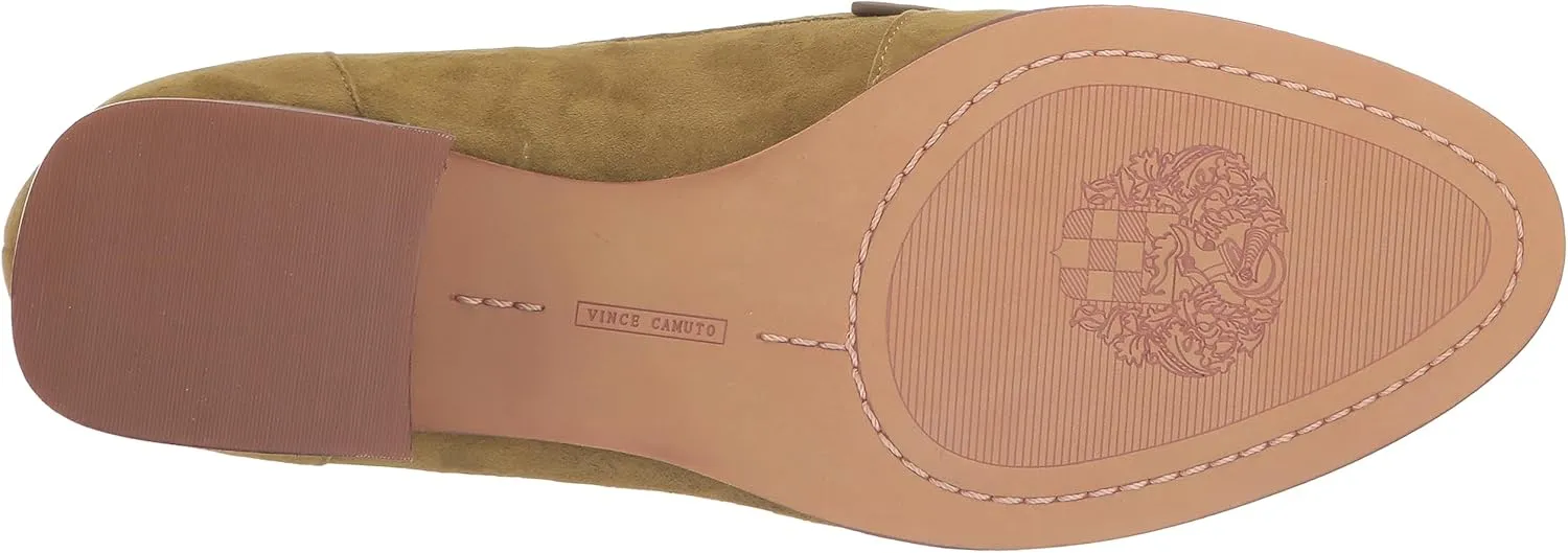Vince Camuto Women's Carissla Block Heel Loafer Flat
