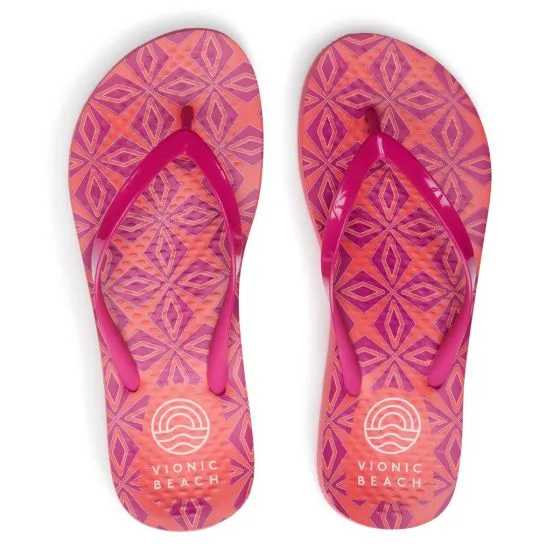 Vionic Noosa Pattern Thongs