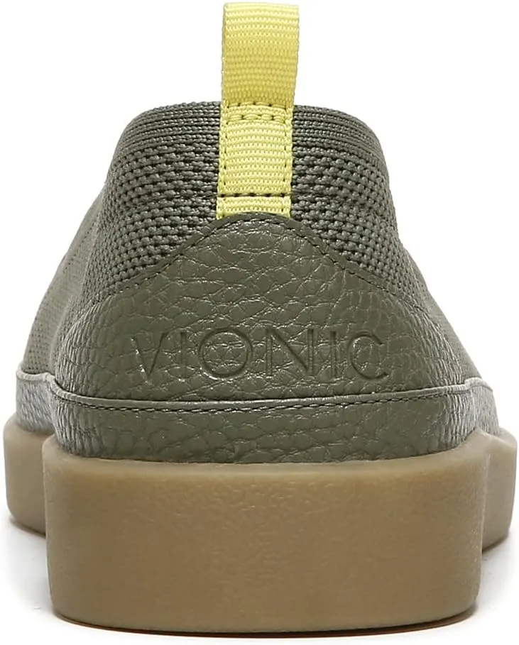 Vionic Women's Essence Sidney Platform Slip-on Fashion Sneaker- Knit Shoes That Include Three-Zone Comfort with Orthotic Insole Arch Support, Medium and Wide Fit