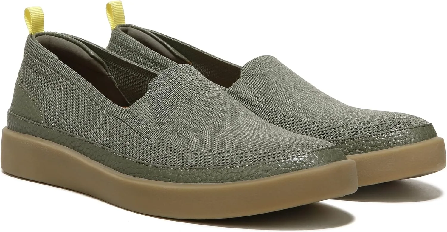 Vionic Women's Essence Sidney Platform Slip-on Fashion Sneaker- Knit Shoes That Include Three-Zone Comfort with Orthotic Insole Arch Support, Medium and Wide Fit