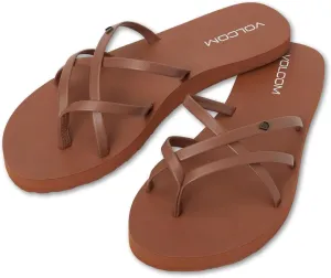 Volcom Women's New School Flip Flop Sandal Water Shoe