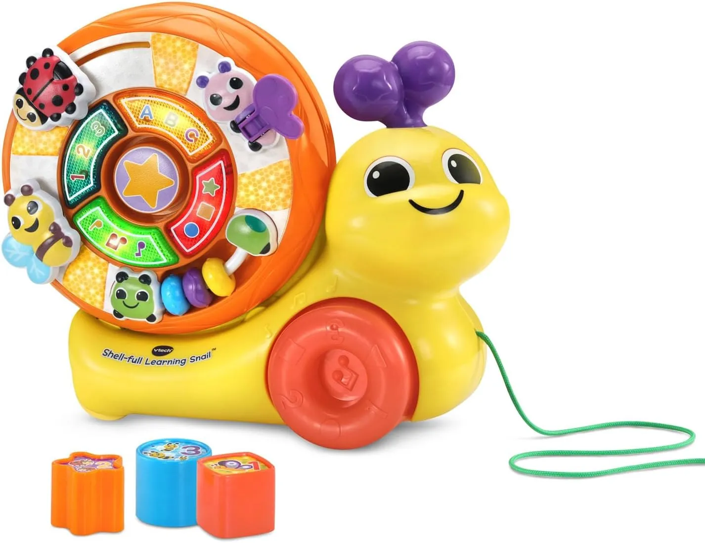 VTech Shell-Full Learning Snail Pull Toy for Toddlers