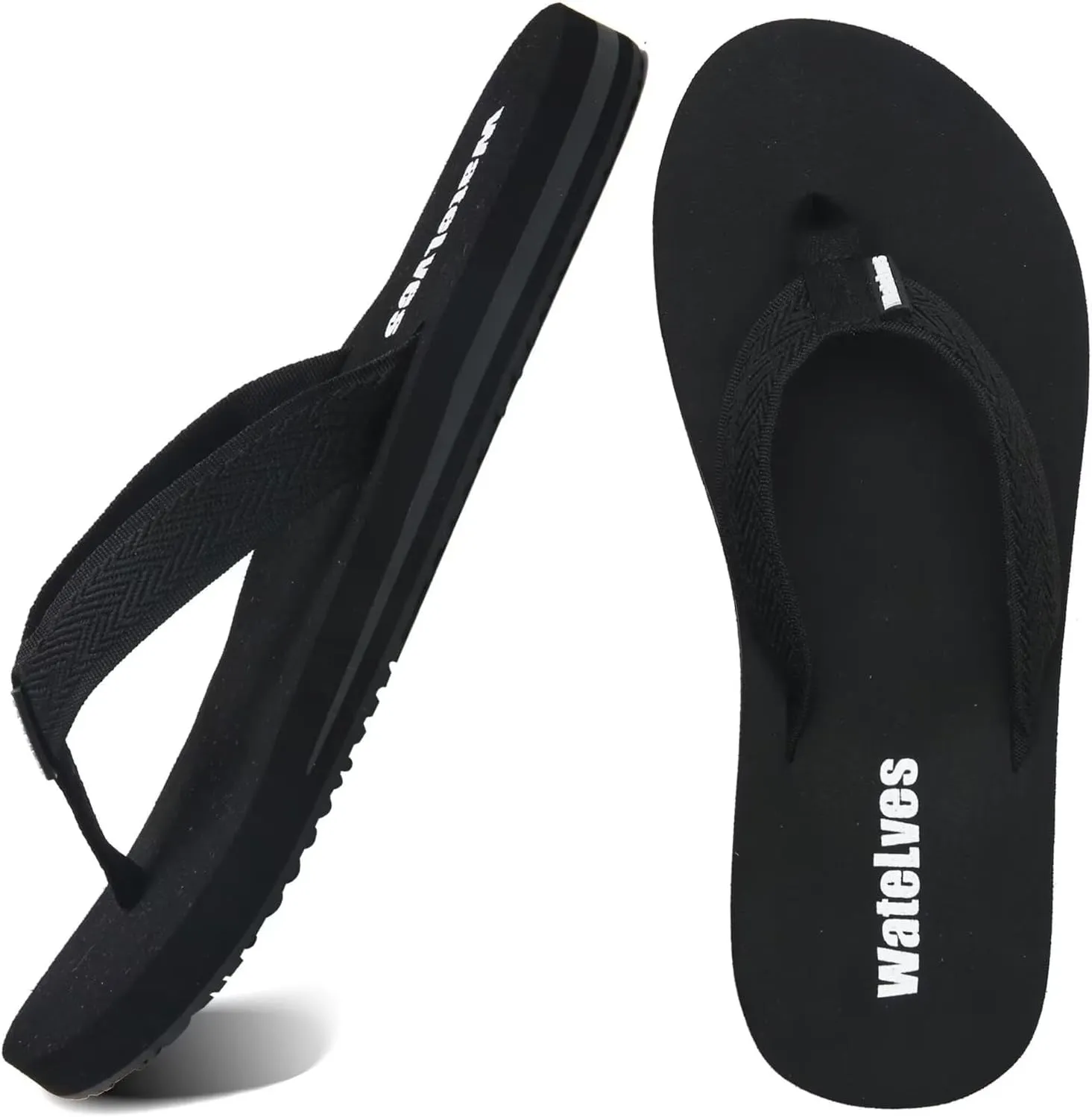 WateLves Womens-Flip-Flops-Thong-Sandals-Beach-Shoes Light and Comfortable for Vacation