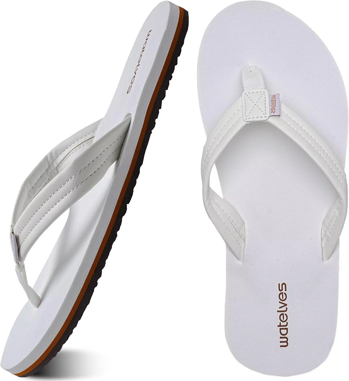WateLves Womens-Flip-Flops-Thong-Sandals-Beach-Shoes Light and Comfortable for Vacation