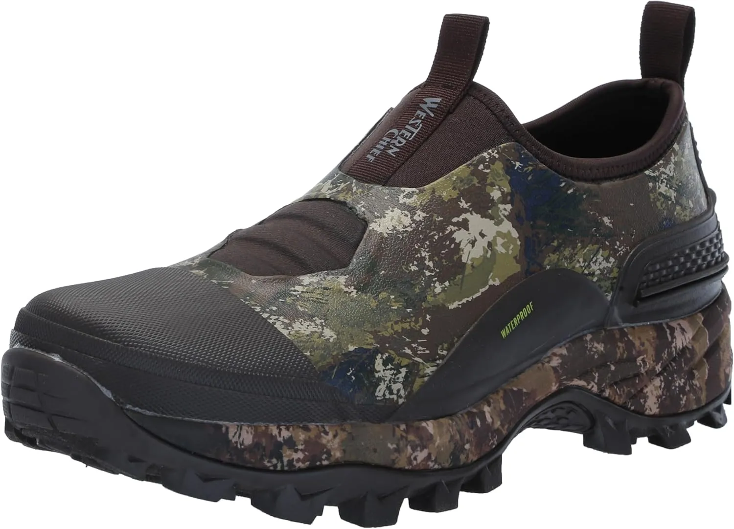 Western Chief Men's Rambler Waterproof Slip on Rain Shoe