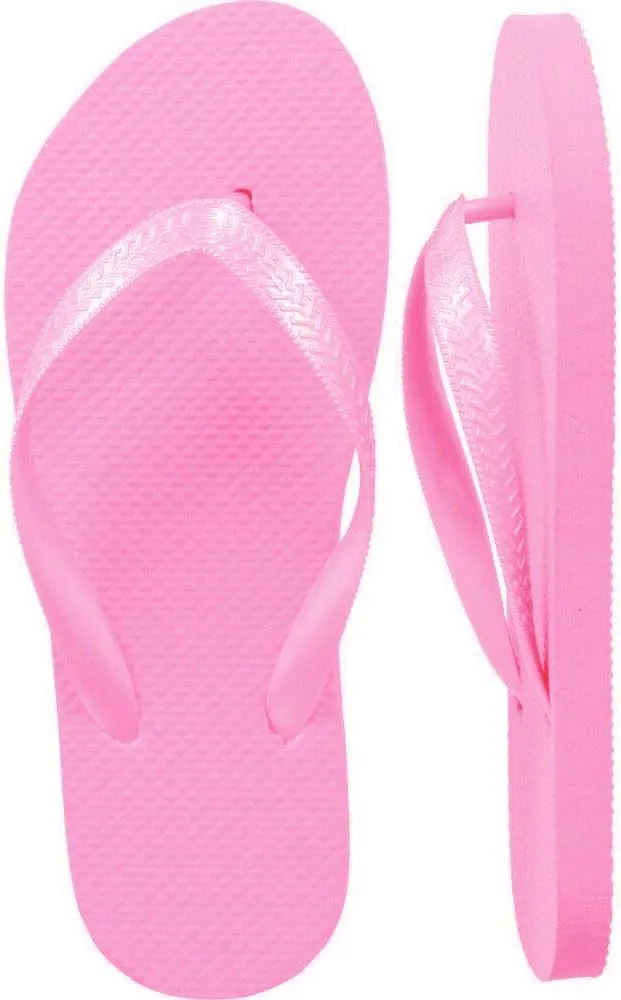 Wholesale Flip Flops, 96 Pairs Case, Men Women Kids, Wedding, Beach, Pool Party, Bulk Pack Slippers