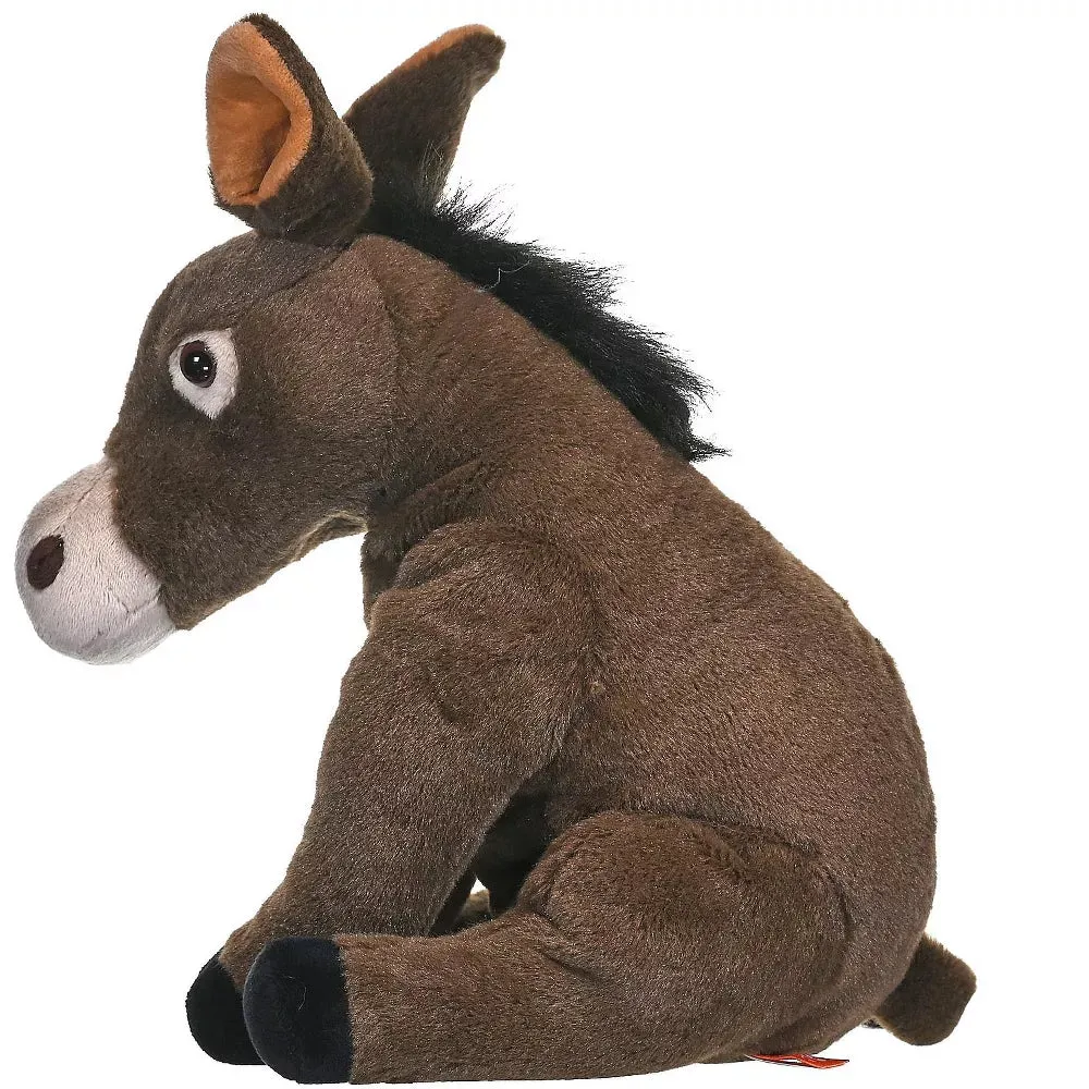 Wild Republic Cuddlekins Mule Stuffed Animal - 12 Inches