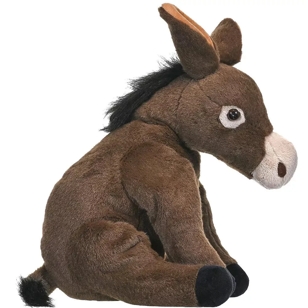 Wild Republic Cuddlekins Mule Stuffed Animal - 12 Inches