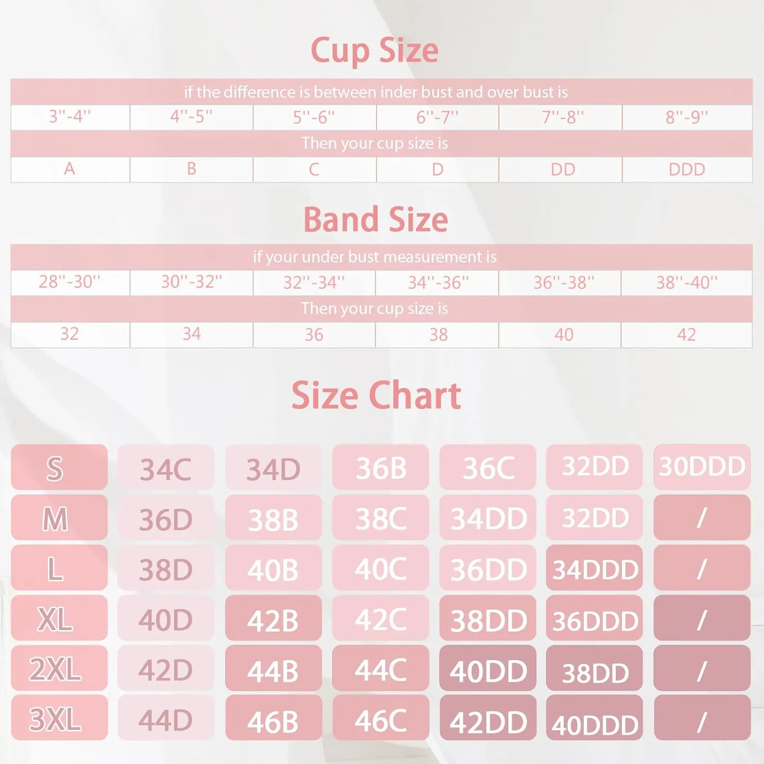 Wireless Bras for Women No Underwire Seamless Full Coverage Comfortable Everyday Bra with Medium Support