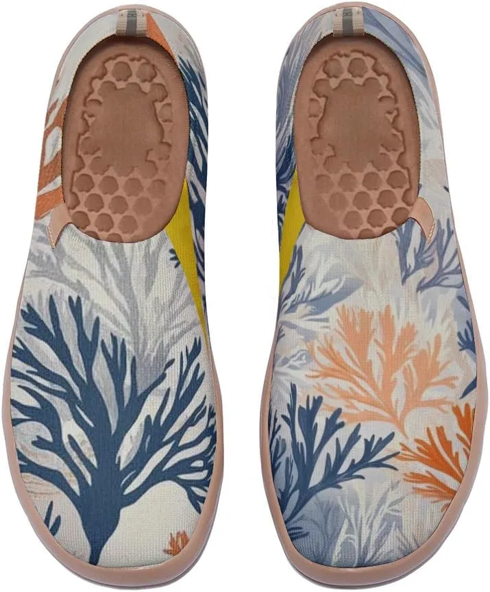 Women's Colorful Loafers, Slip-on Sneakers, Casual and Comfortable Walking Shoes