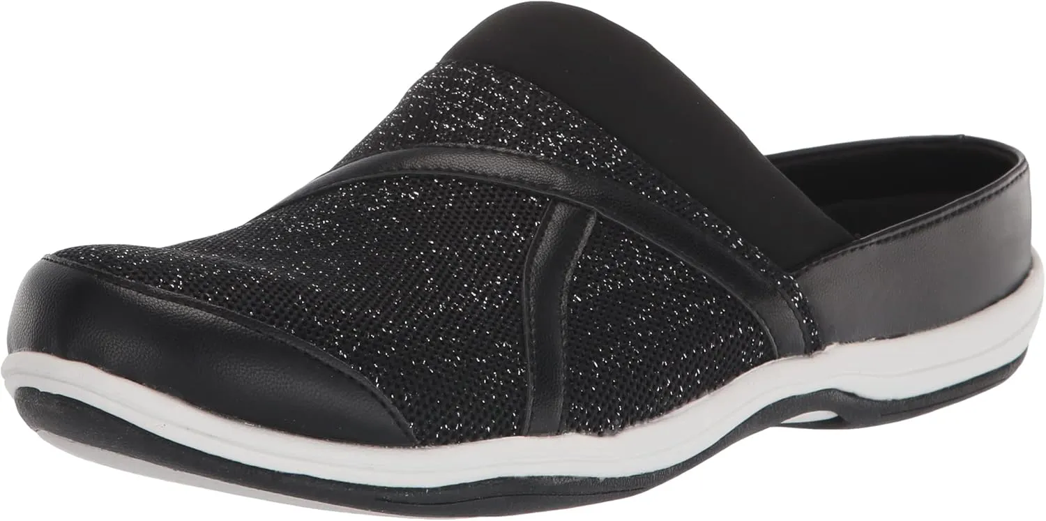 Women's Getup Sport Mule, Black Metallic, 10